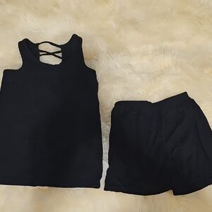 Old Navy Black Kids Tank Top